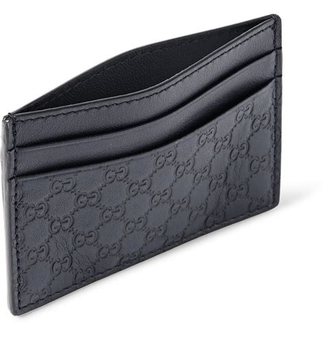 gucci card holder mens price|gucci wallet card holder men.